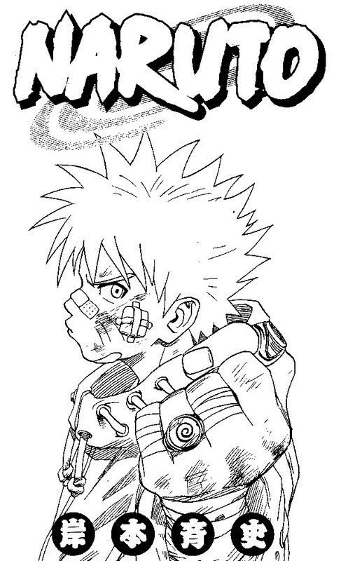 Desenho de Naruto para colorir  Desenhos para colorir e imprimir