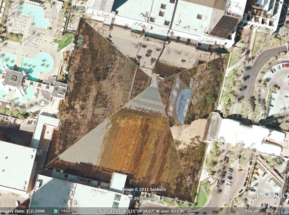 Google Earth Time Machine Las Vegas, Nevada