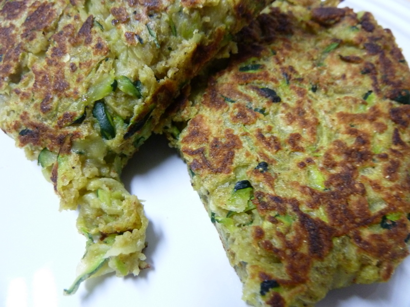 Cookin' Cowgirl Zucchini and Chickpea Fritters