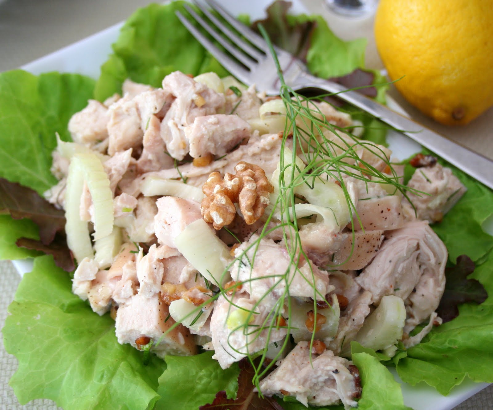 Fennel Walnut Chicken Salad All Day I Dream About Food