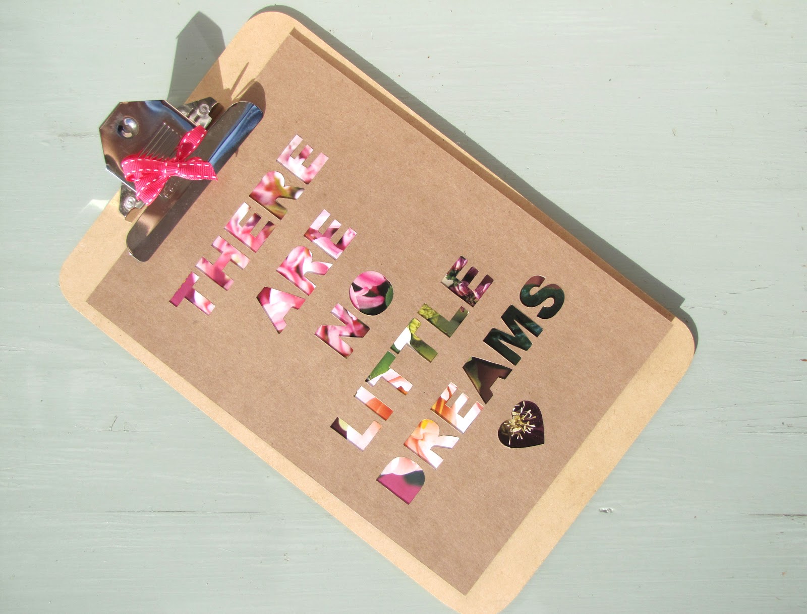 Confetti Workshop: DIY: Floral Quote Artwork