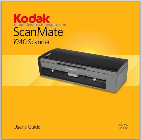 manual kodak i940 scanmate