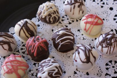 awful lot of cake balls to