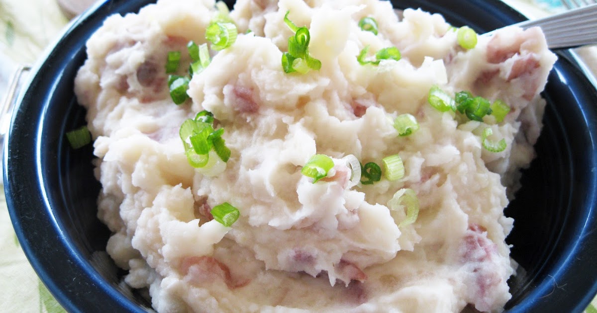 Healthy You Quick & Easy ButtermilkSmashed Red Potatoes with Scallions