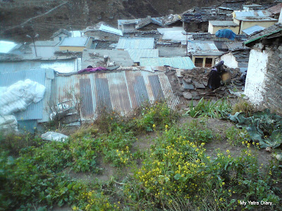 Fields outside the houses of the Mana people