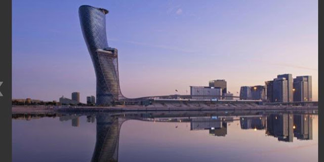 Capital Gate Gedung Paling Miring Sedunia