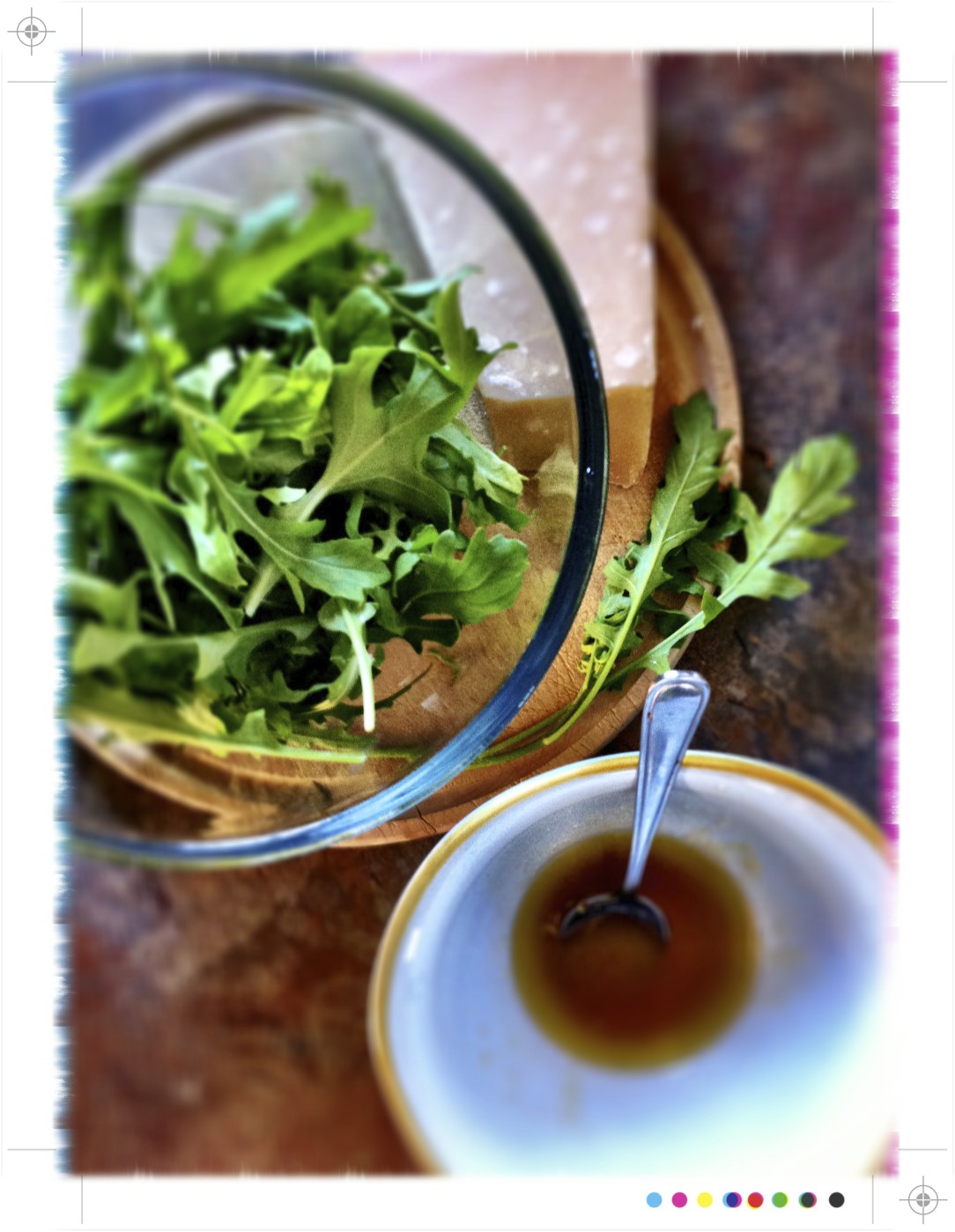 Toast Mushroom & Rocket Salad with a Honey Truffle Vinaigrette