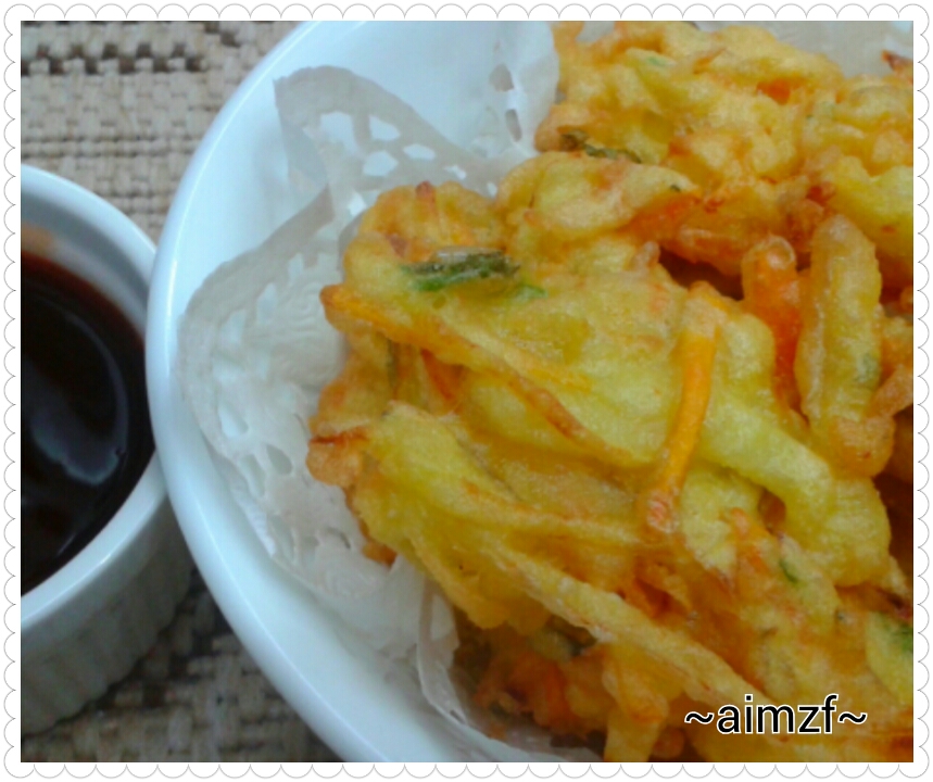 Aimzf Cucur Sayur Dgn Ikan Bilis