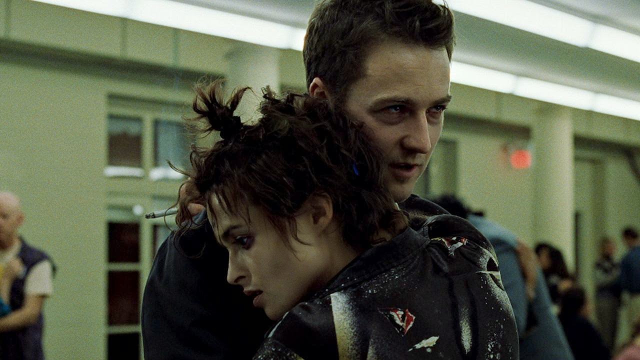 Dövüş Kulübü-Edward Norton-Helena Bonham Carter fight club edward norton helena bonham carter