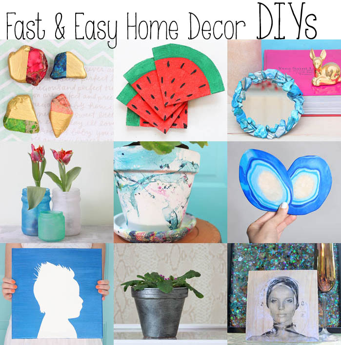 10 Fast & Easy Home Decor DIYs Gina Michele