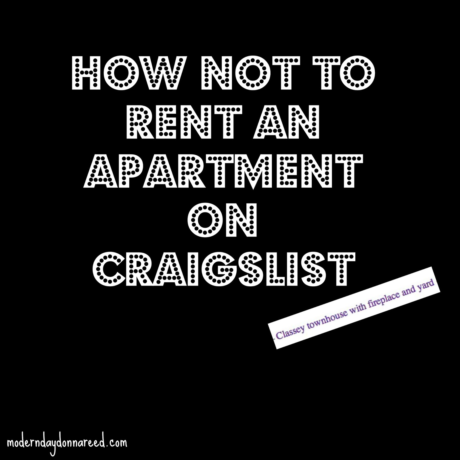 How Not to Rent an Apartment on Craigslist Confessions of a StayAt