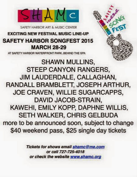 Safety Harbor Songfest flyer
