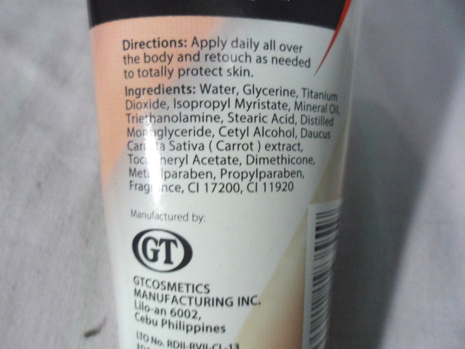 The Beauty Banana GT Carrot Lotion Review
