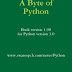 A Byte of Python