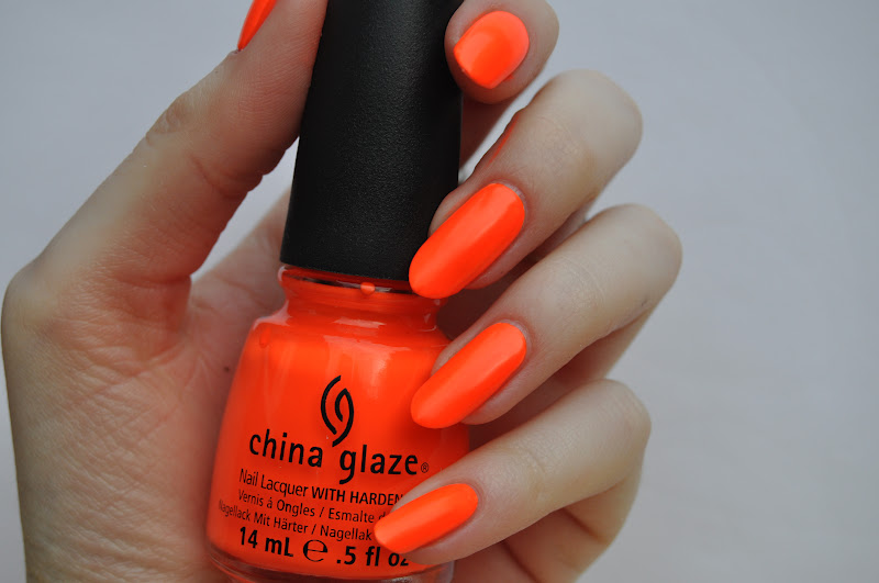 China Glaze Orange Knockout Neon Free Shipping At Nail Polish Canada