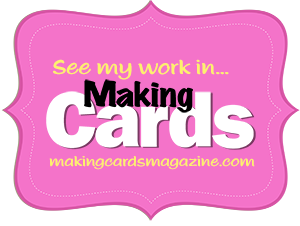 I design for Making Cards Magazine