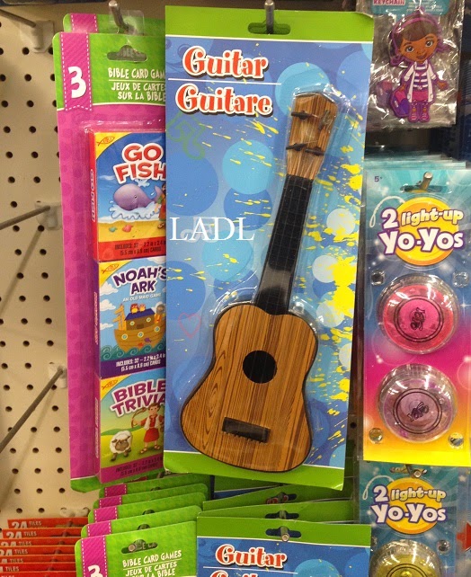 Living A Doll's Life *In Store Report* 18" Size Doll Guitars (Dollar