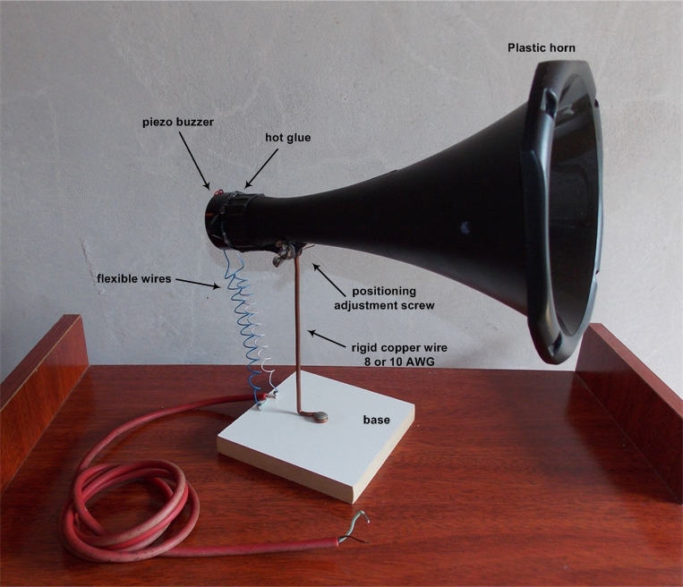 piezo speaker impedance