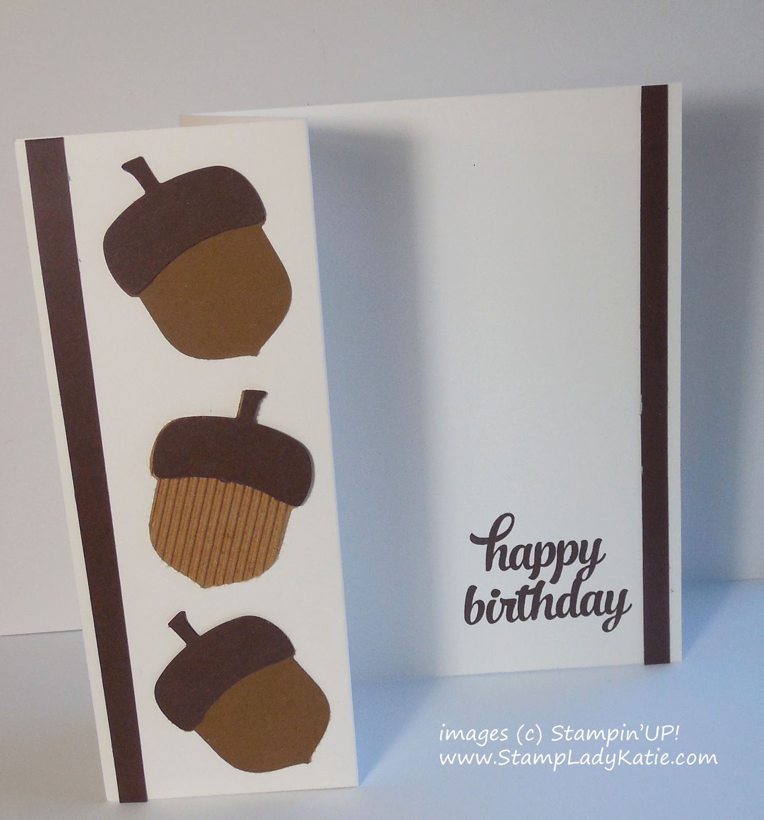 Acorn Card with a Simple ZFold