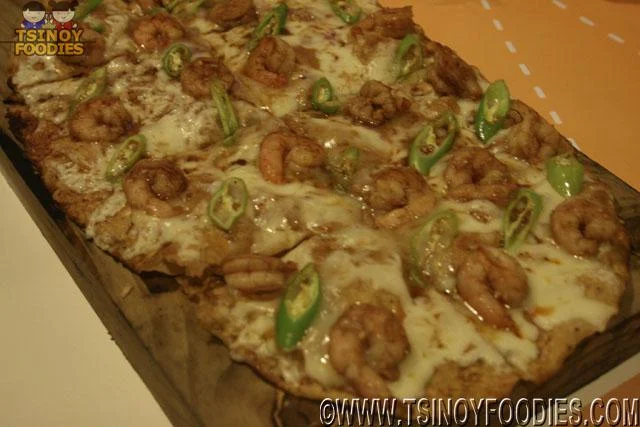 gambas pizza