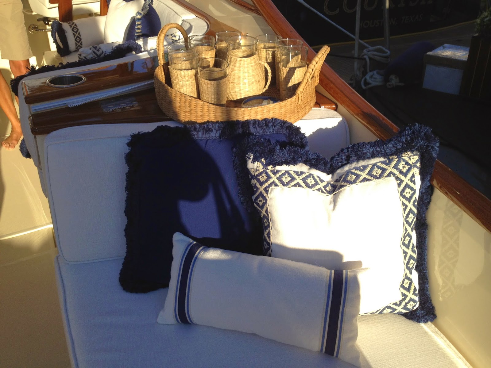 tory burch pillows