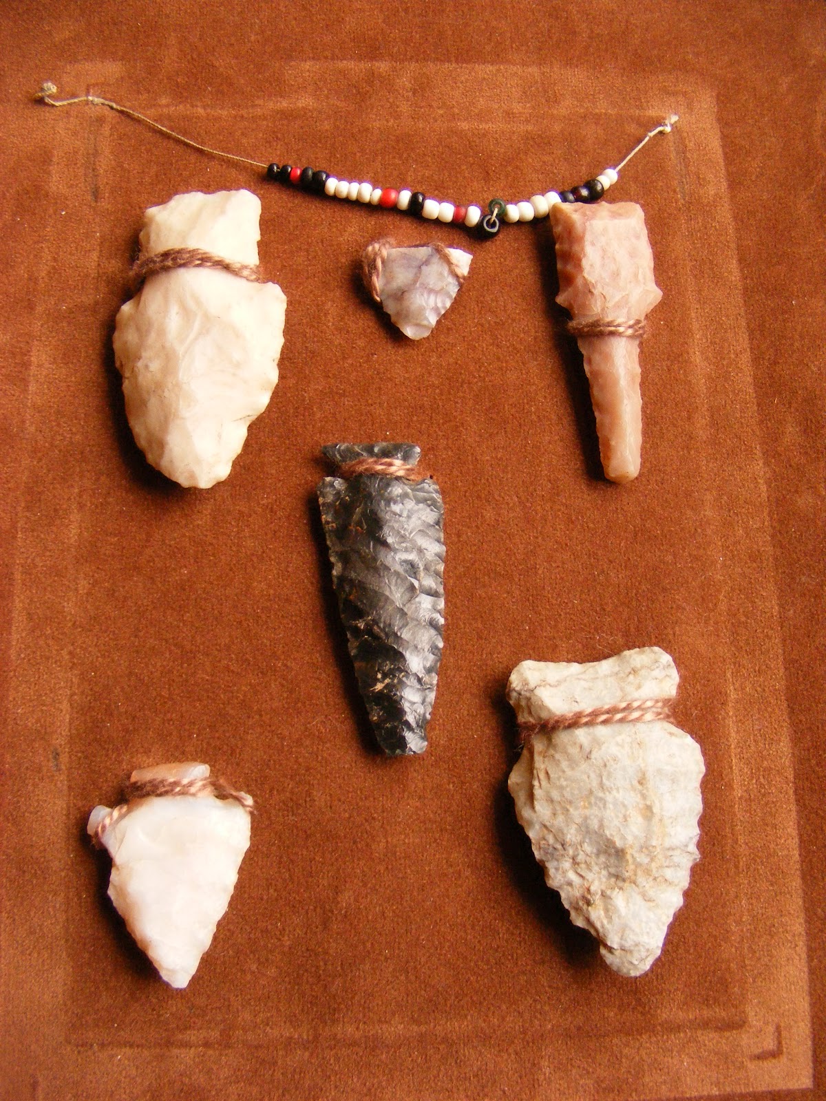 The Dusty Lane Arrowhead Shadow Box