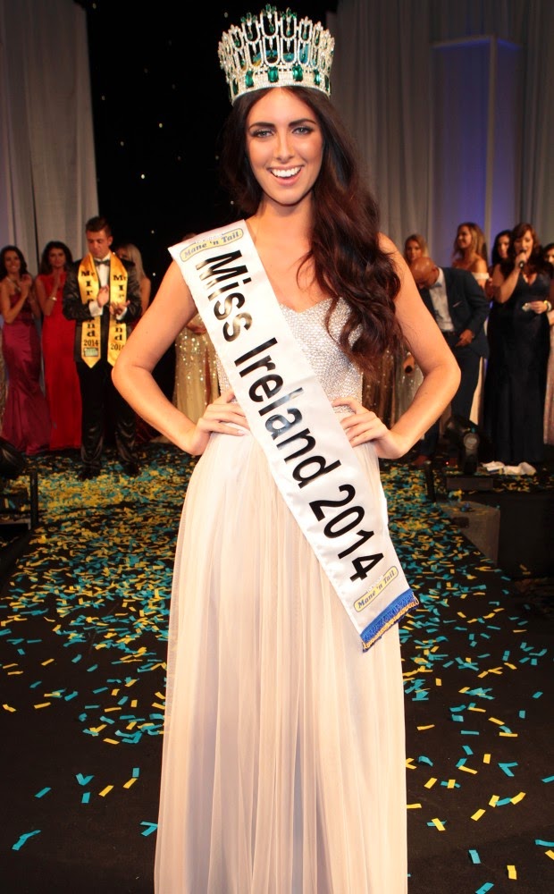 Miss Ireland World 2014 winner Jessica Hayes