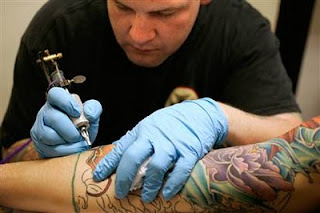 tattoo parlors, tattooing