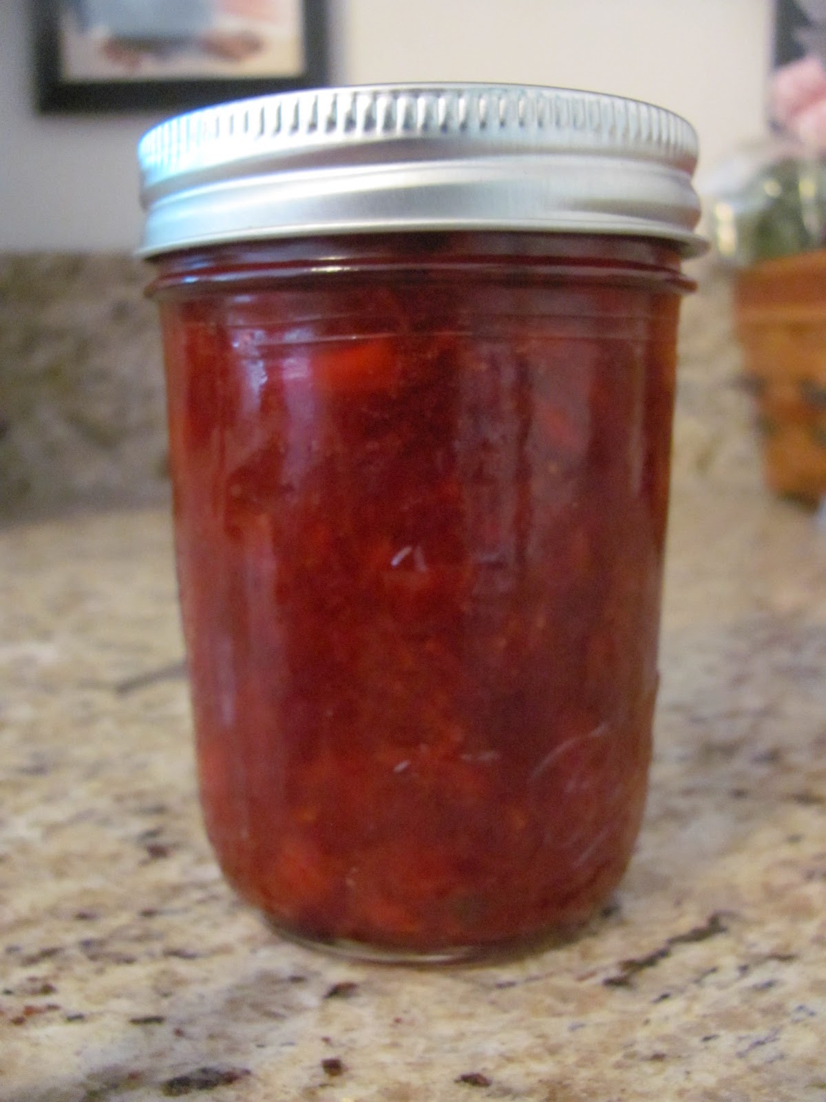 Homesteading on the Homefront Strawberry Lemon Balm Jam
