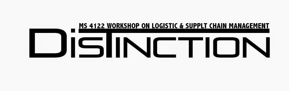 MS4122 Workshops on Logistics and Supply Chain Management - Distinction