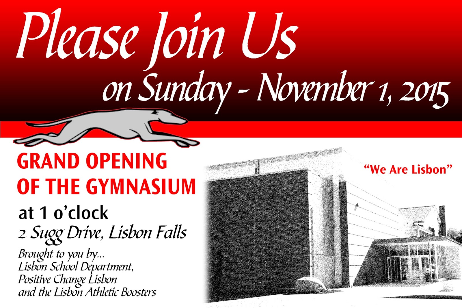The Lisbon Reporter Lisbon S Grand Opening Of The Gymnasium