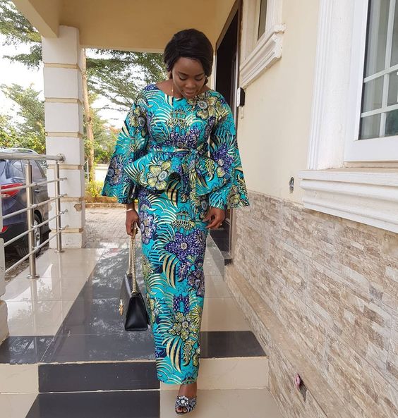 Latest Styles For Kitenge Long Dress Fashion images images Latest Styles For Kitenge Long Dress Fashion