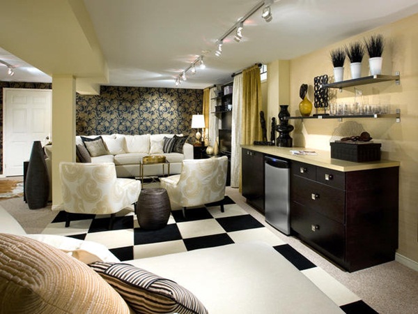 Candice Olson: Transform Your Basement Into an Living Room 