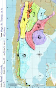 Geografía II - Mapa de Relieves en Argentina. Mapa de Unidades de Relieve