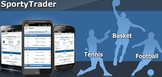 SportyTrader: Informacion deportiva en vivo de los resultados deportivos en tu android.