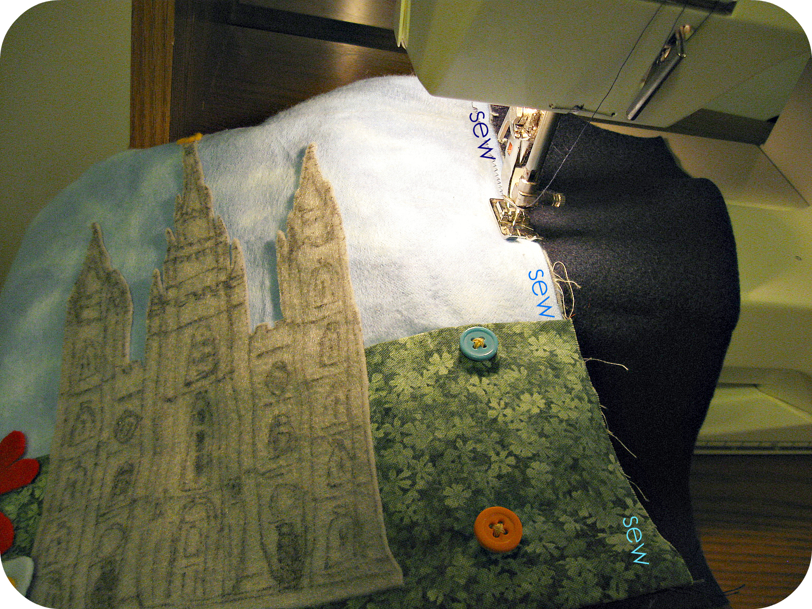 Freshly Completed How to Bind Your Quiet Book Pages