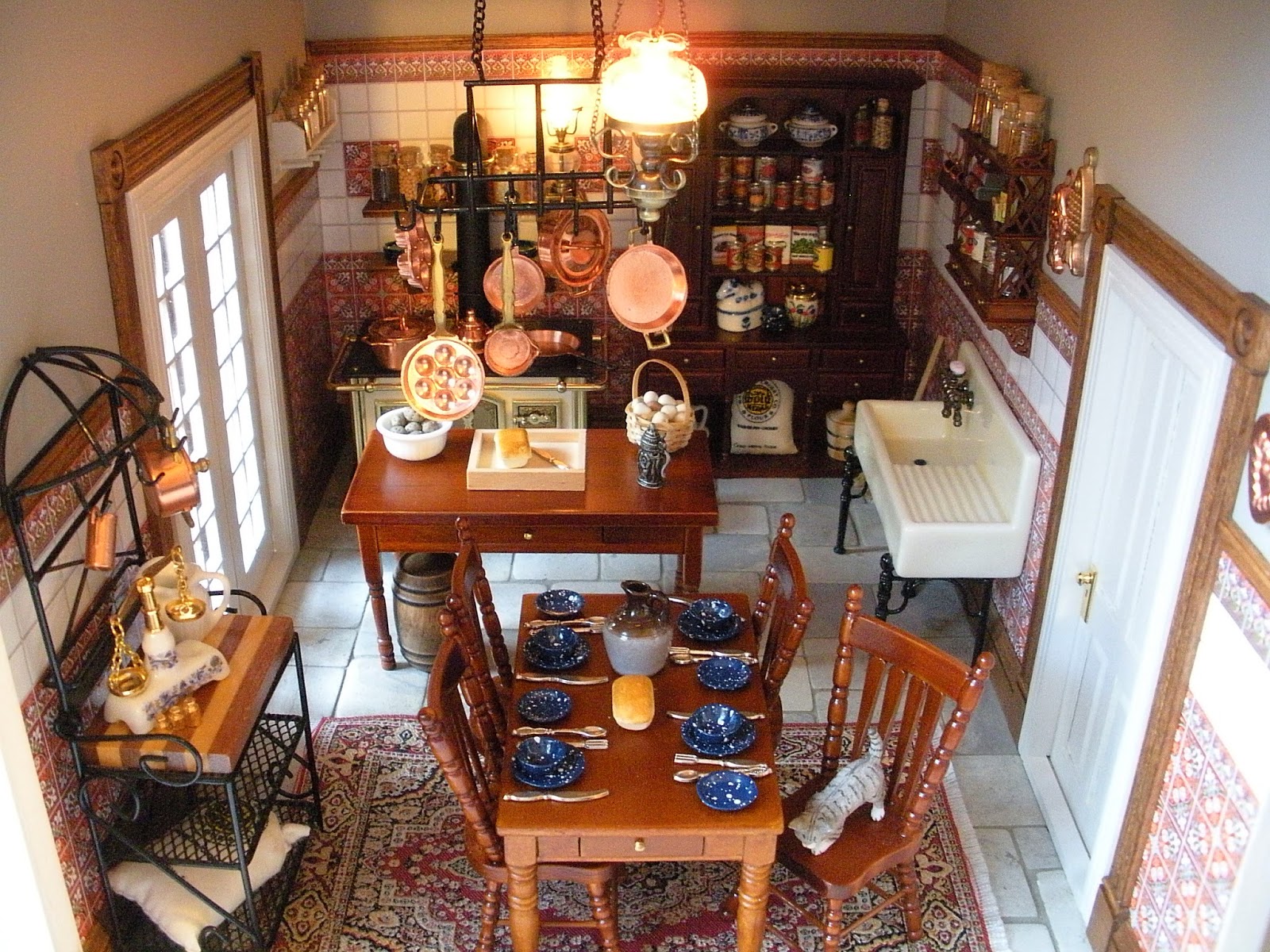 The Dollhouse The Kitchen Finished