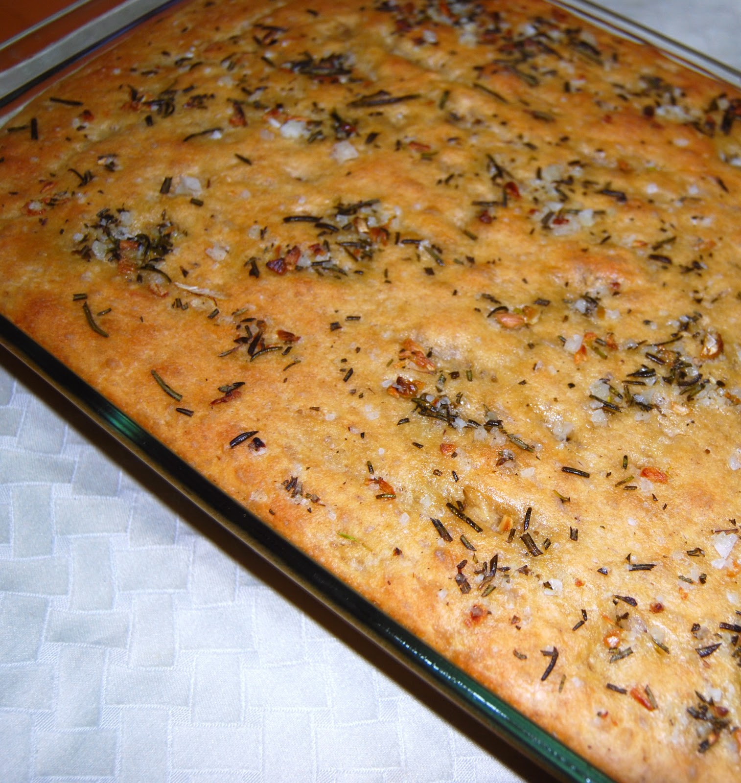 Whole Wheat Focaccia Holy Cow!