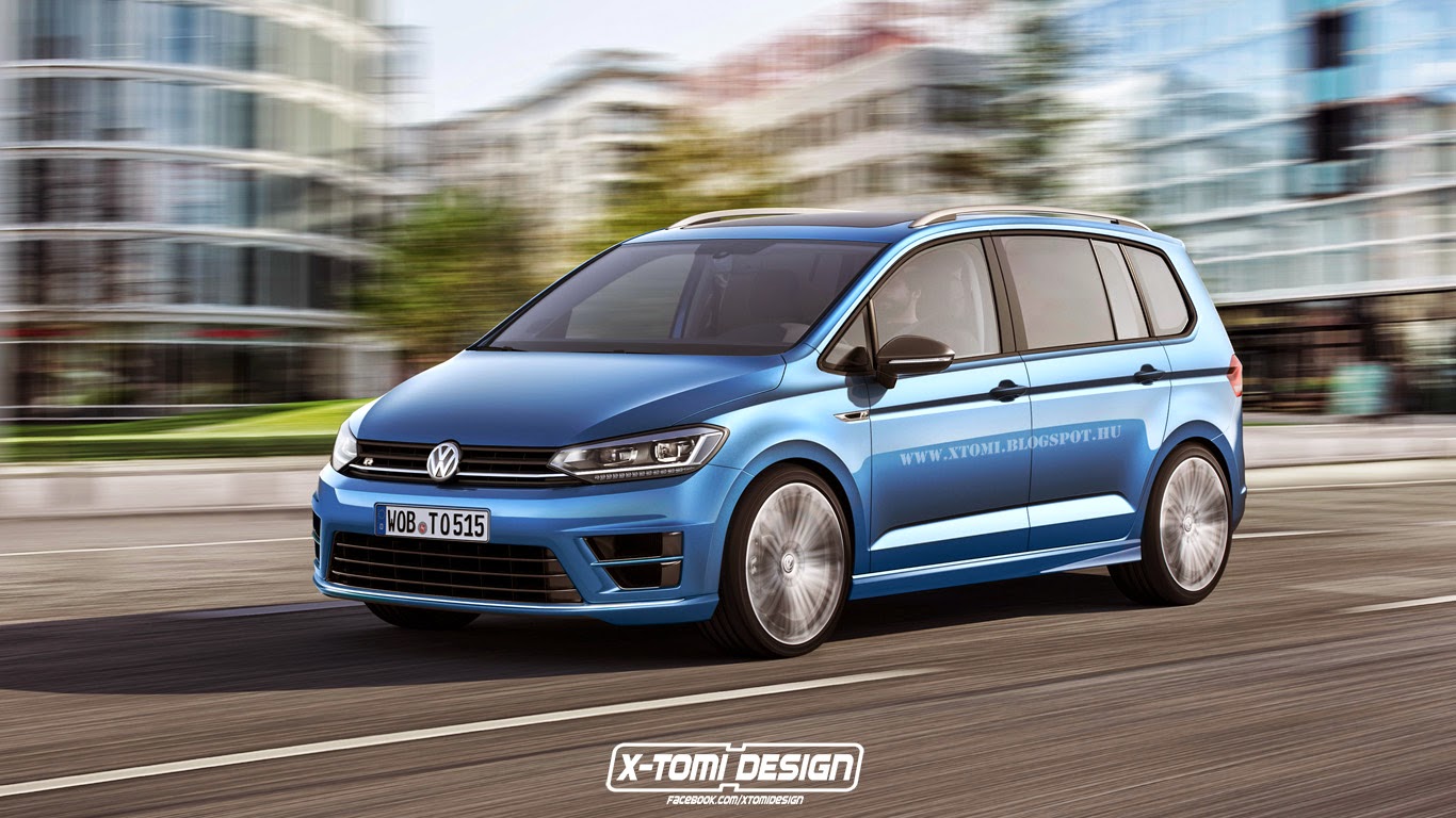 Рендер Volkswagen Touran R от X-Tomi Design
