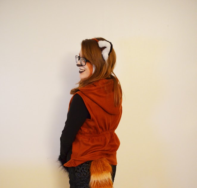 the cute octopus: Project: Red Panda Halloween Costume
