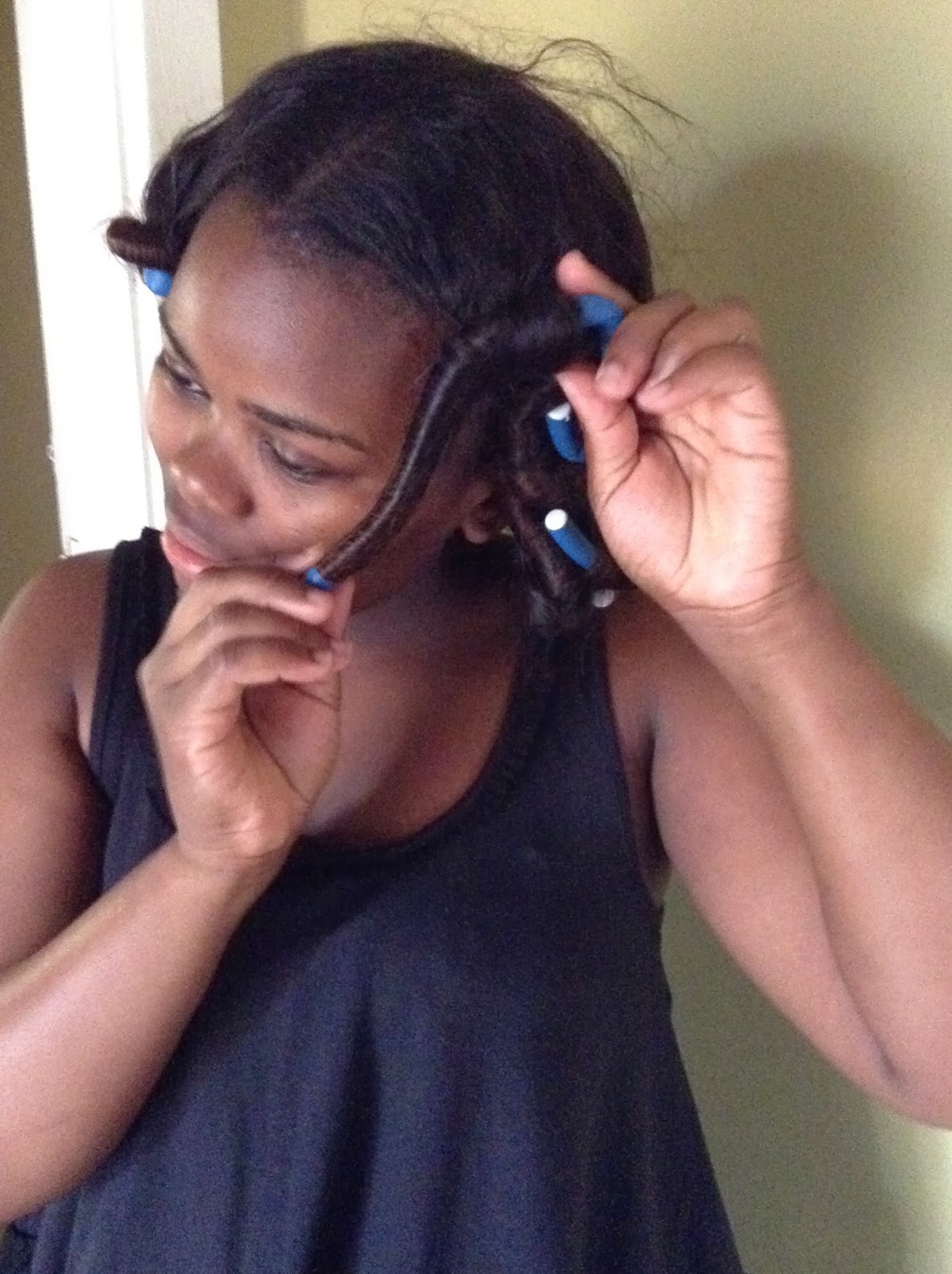 Weave Obsession Curling with Flexi Rods