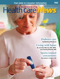 Minnesota Healthcare News - September 2015 | TRUE PDF | Mensile | Consumatori | Medicina | Salute | Farmacia | Normativa
MN Minnesota Healthcare News is an indipendent, montly publication dedicated to consumer advocacy. It features editorial content on purchasing and utilizing health insurance benefits, state and federal legislation that affects health care delivery, long-term and home care issues, hospital care, and information about primary and specialty medical care. In conjuction with our advisory boardm it is written by doctors and health care leaders in easy-to-understand formate with the mission education, engaging, and empowering the reader.