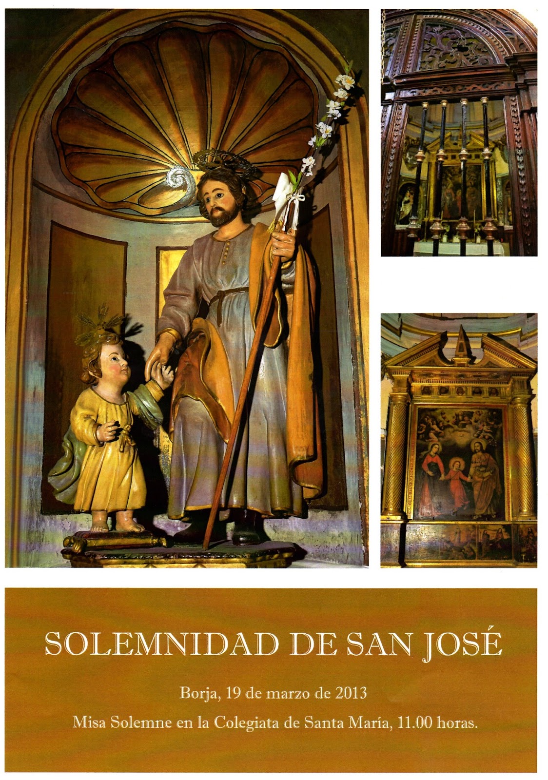 Centro de Estudios Borjanos: Solemnidad de San José
