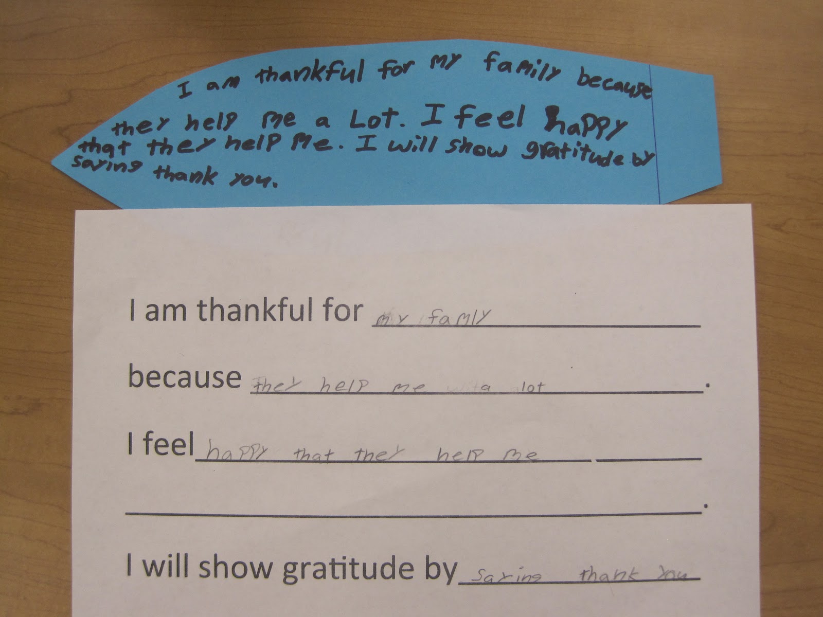 I am grateful for my family picture