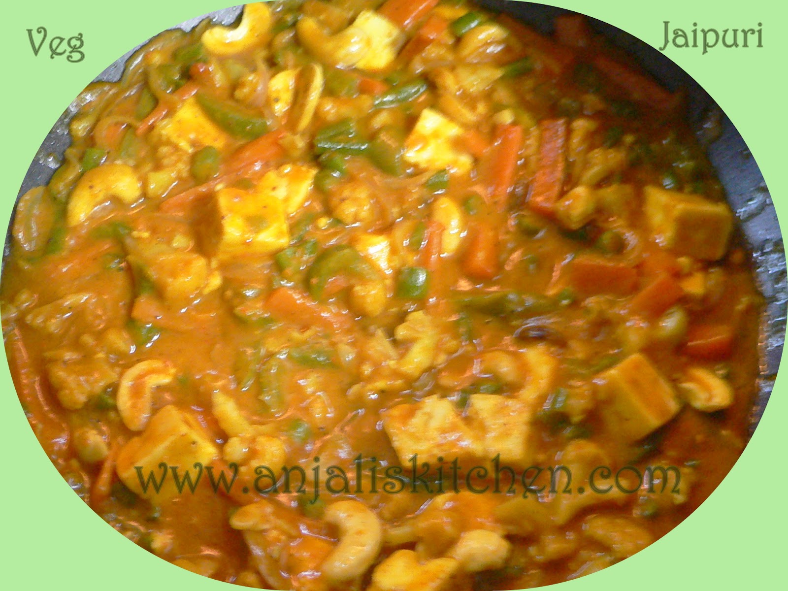 Anjali's Kitchen Veg Jaipuri