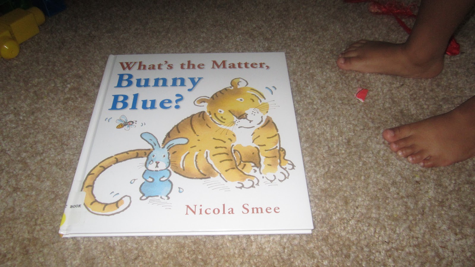 Life with Liya and Zain Book of the Week What's the Matter Bunny Blue?