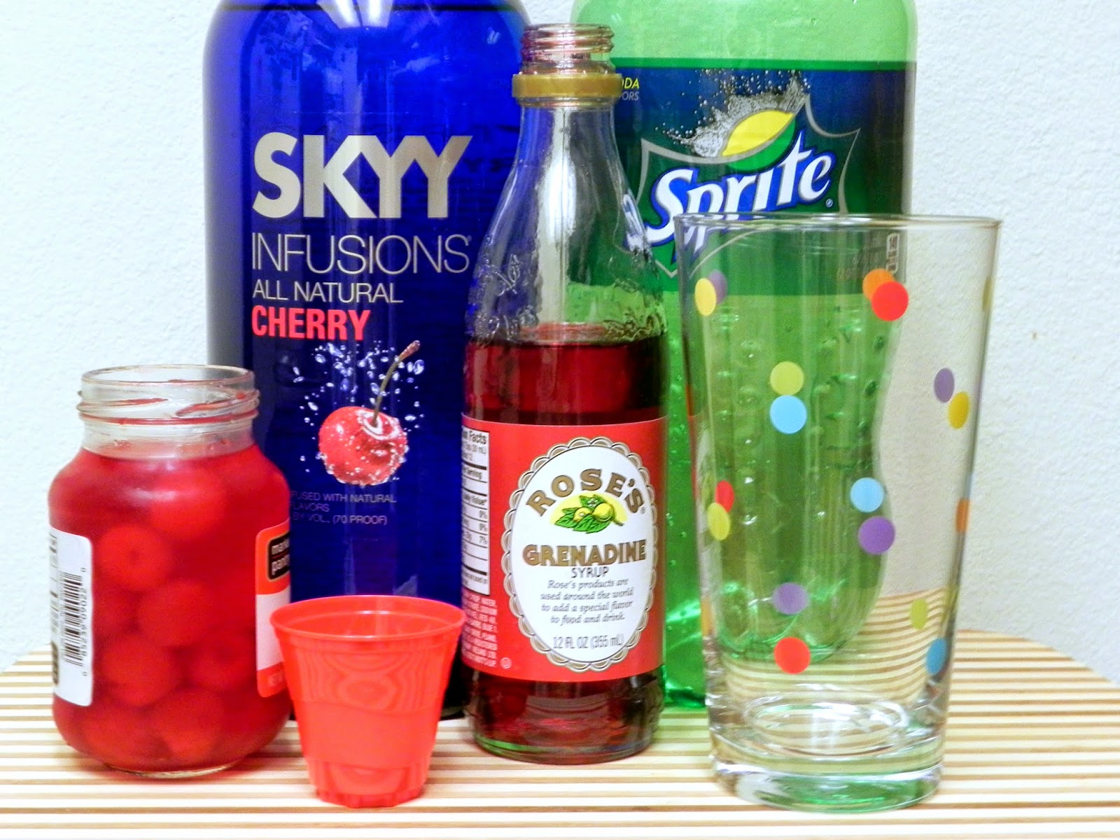 Smart n Snazzy Spiked Cherry Sprite Drink Recipe