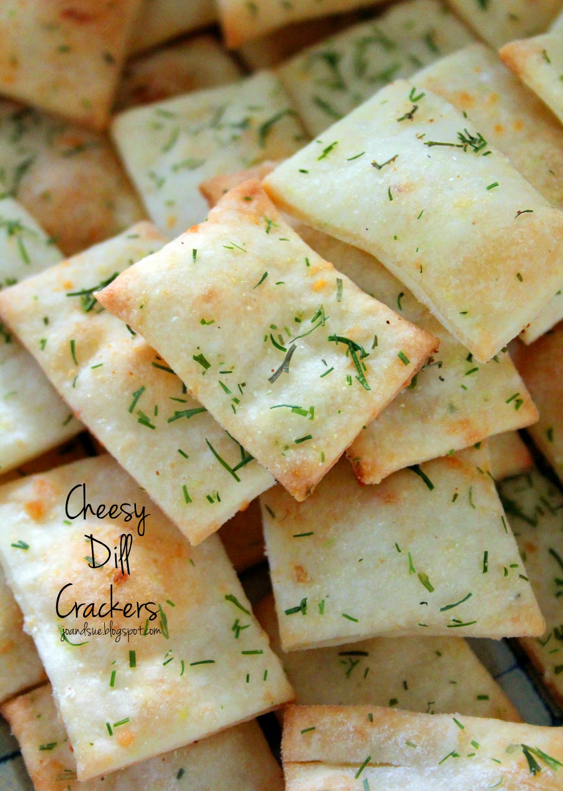 Jo and Sue Cheesy Dill Crackers
