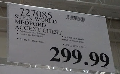  Deal for the Stein World Medford Hand-Painted Accent Chest at Costco 