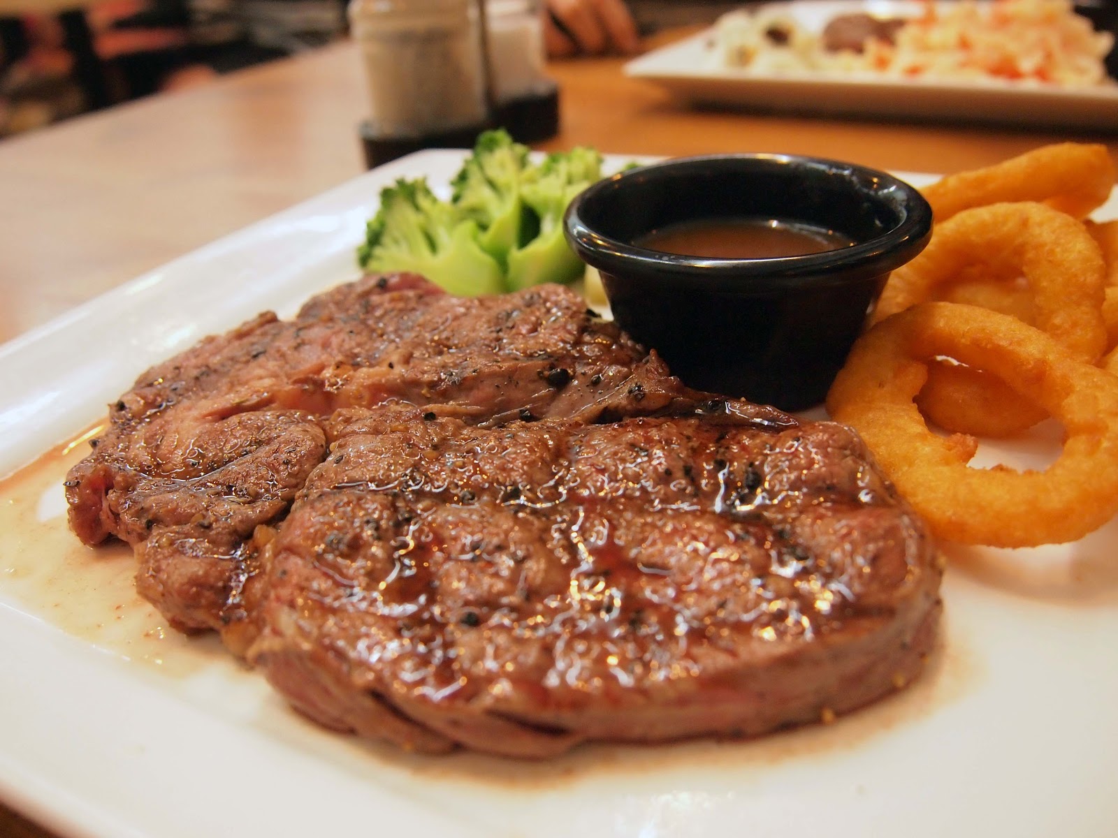 four legged foodies Steak Out, Victoria Street